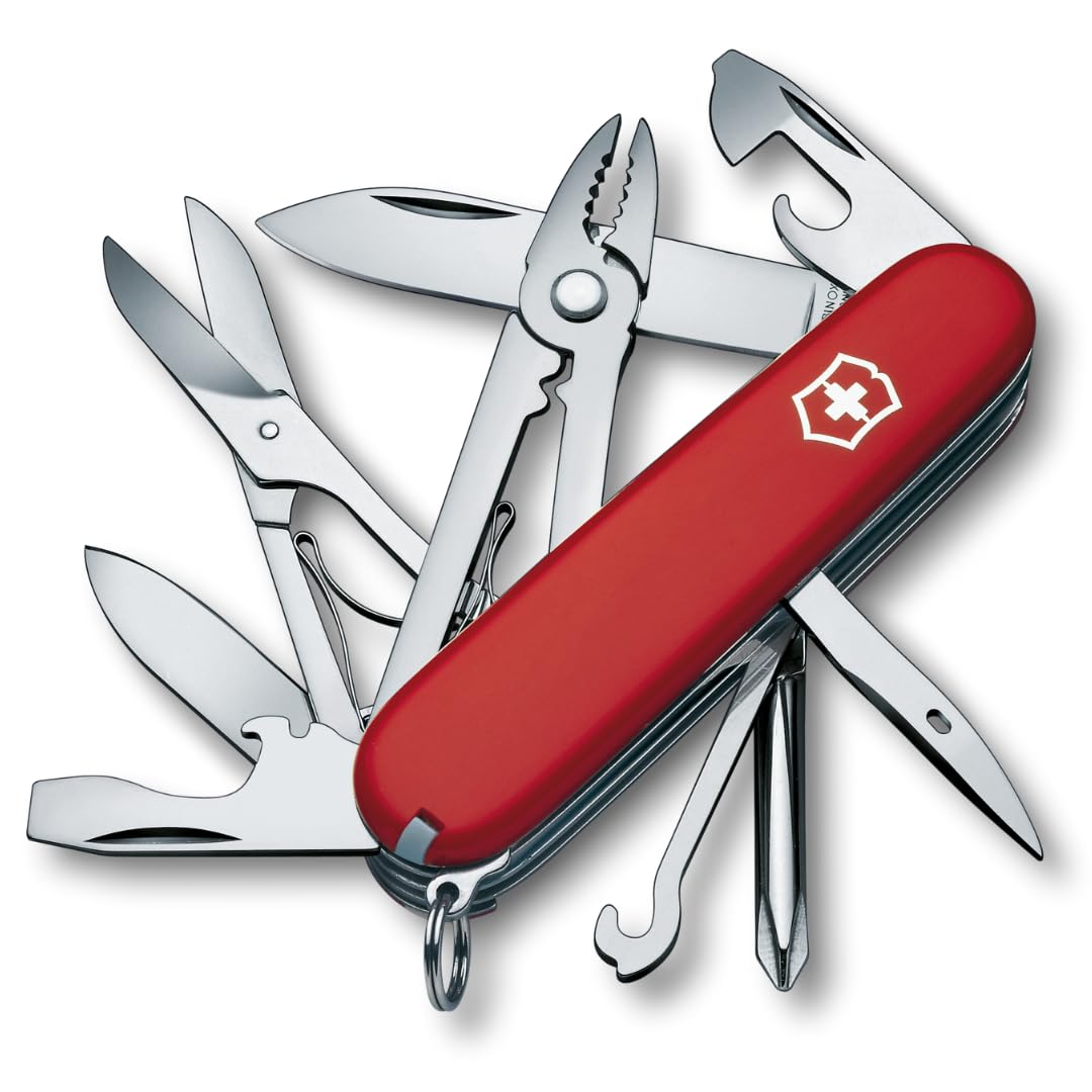 Victorinox Deluxe Tinker para 17 Usos, Rojo