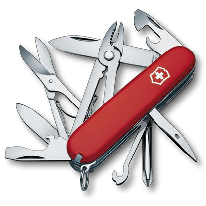Victorinox Deluxe Tinker para 17 Usos, Rojo