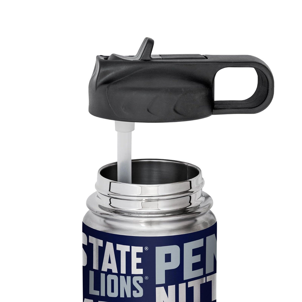 Rico Industries NCAA Penn State Nittany Lions - Vaso de Acero Inoxidable de 22 onzas con Tapa, Ideal para café, té, Agua o cócteles