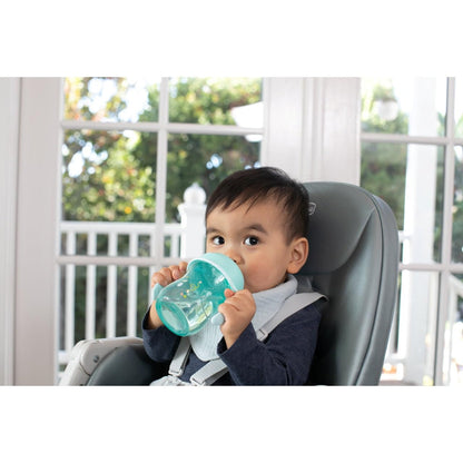 Chicco Vaso de Entrenamiento Training Cup 6M+ Anti Derrames Pico Ergonómico Asas Desmontables Azul