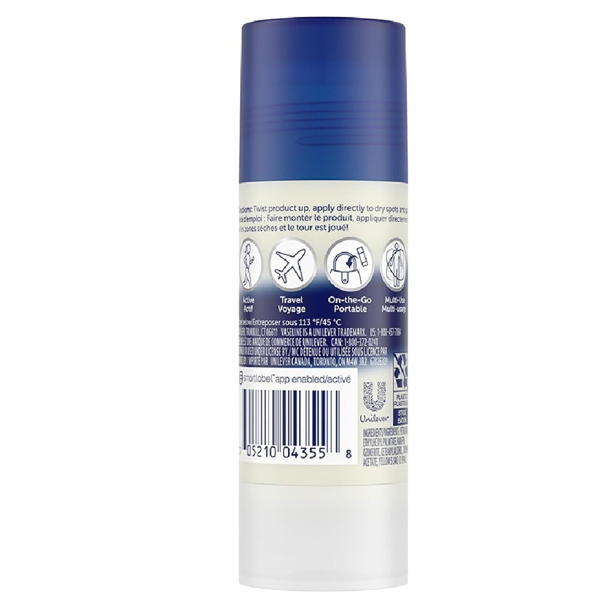 Vaseline - Bálsamo Corporal En Barra (1 Pieza de 40 g.), Original