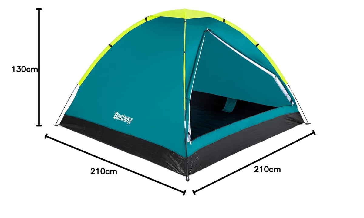Bestway Tienda de campaña Cooldome 3 de 6 pies 11 Pulgadas x 51 Pulgadas/2.10 m x 2.10 m x 1.30 m