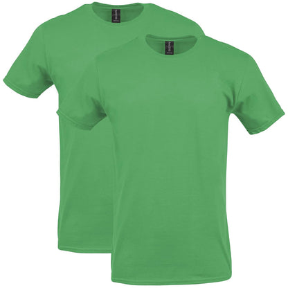 Gildan Softstyle Camiseta de Algodón para Hombre, Estilo G64000 - Verde Irlandés - M