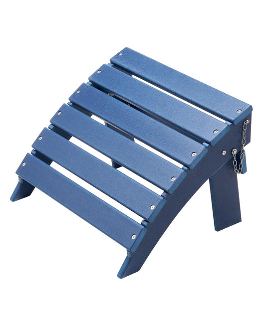 VEVOR Adirondack otomano, 15.7 pulgadas de largo x 18.9 pulgadas de ancho x 13 pulgadas de alto, otomana Adirondack plegable, resistente a la intemperie para silla Adirondack, ampliamente utilizado