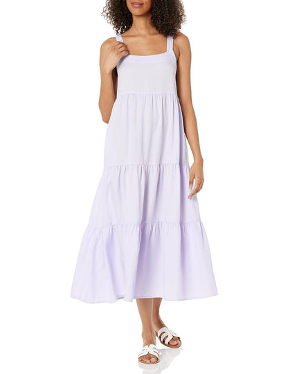 The Drop Britt Maxivestido Escalonado para Mujer