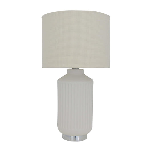 Luzerna CM-0226 Lámpara De Buro Lyne, Color Blanco Mate, 1 Unidad