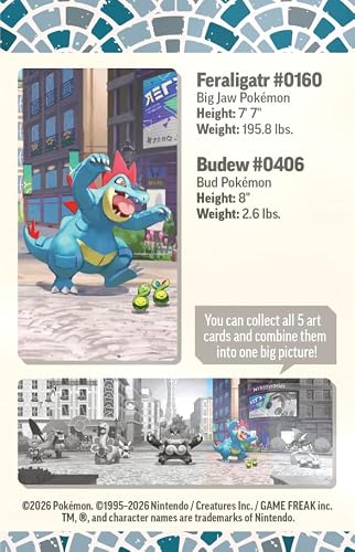 Pok?mon Tcg: Lumiose City Mini Tin Feraligatr/budew