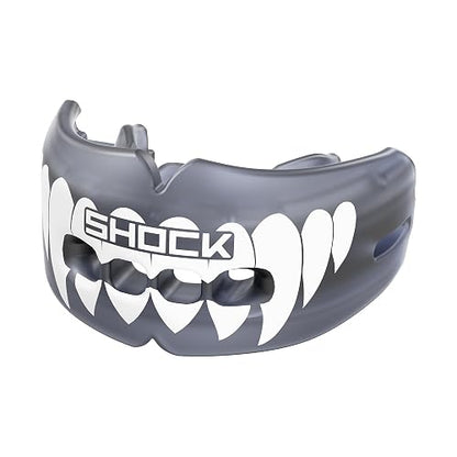 Shock Doctor Protector bucal de Doble Soporte Protector bucal Superior e Inferior Protector bucal sin hervir/Ajuste instantáneo. para jóvenes, Adolescentes, niños y Adultos. Pieza bucal OSFA