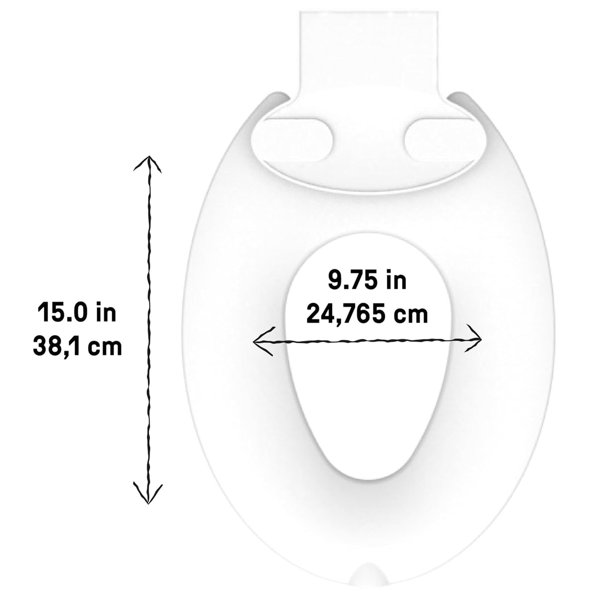 Ingenuity Flip & Sit - Asiento de baño, de inodoro, para Bebé, a partir de 18 meses, color blanco