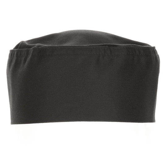 Chef Works DFBB-BLK Cool Vent Skull Cap Beanie, Black