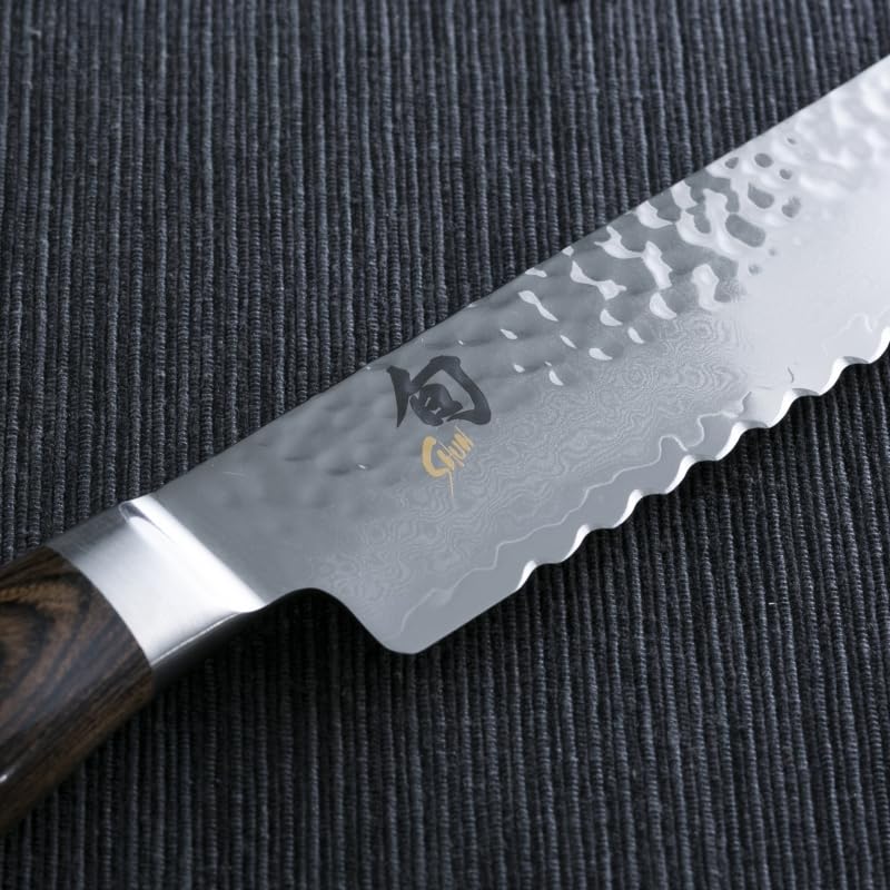 Shun Premier - Cuchillo para pan de 9 pulgadas