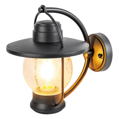Tecnolite Lámpara de Pared Arbotante Tipo Farol Exterior, Ideal Zona Costera 60 W, Base E27, IP44, No incluye foco