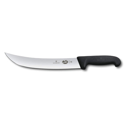 Victorinox Swiss Army Set de Barbacoa de 7 Piezas Master Competition con Mangos Fibrox Pro Rojos y Rollo para Cuchillo