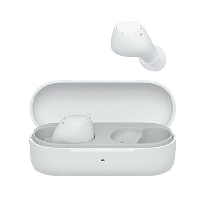 Sony WF-C510 Auriculares Bluetooth intrauditivos, hasta 22 Horas de batería, conexión multipunto, micrófono y Resistencia al Agua, Color Blanco