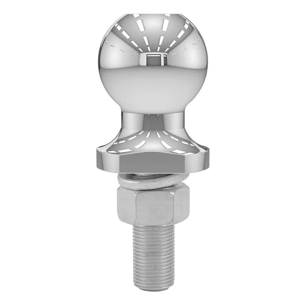 CURT 40063 Bola de Enganche de Remolque Cromada 1-7/8 Pulgadas 2,000 lbs