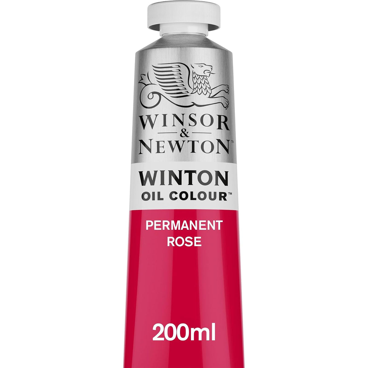 Winsor & Newton Winton Pintura de Óleo 200 ml - Rosa (Permanent Rose 502)