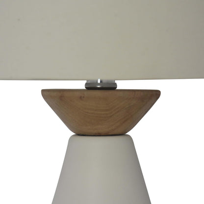 Luzerna CM-0222 Lámpara De Buro Bolus, Color Blanco Mate, 1 Unidad