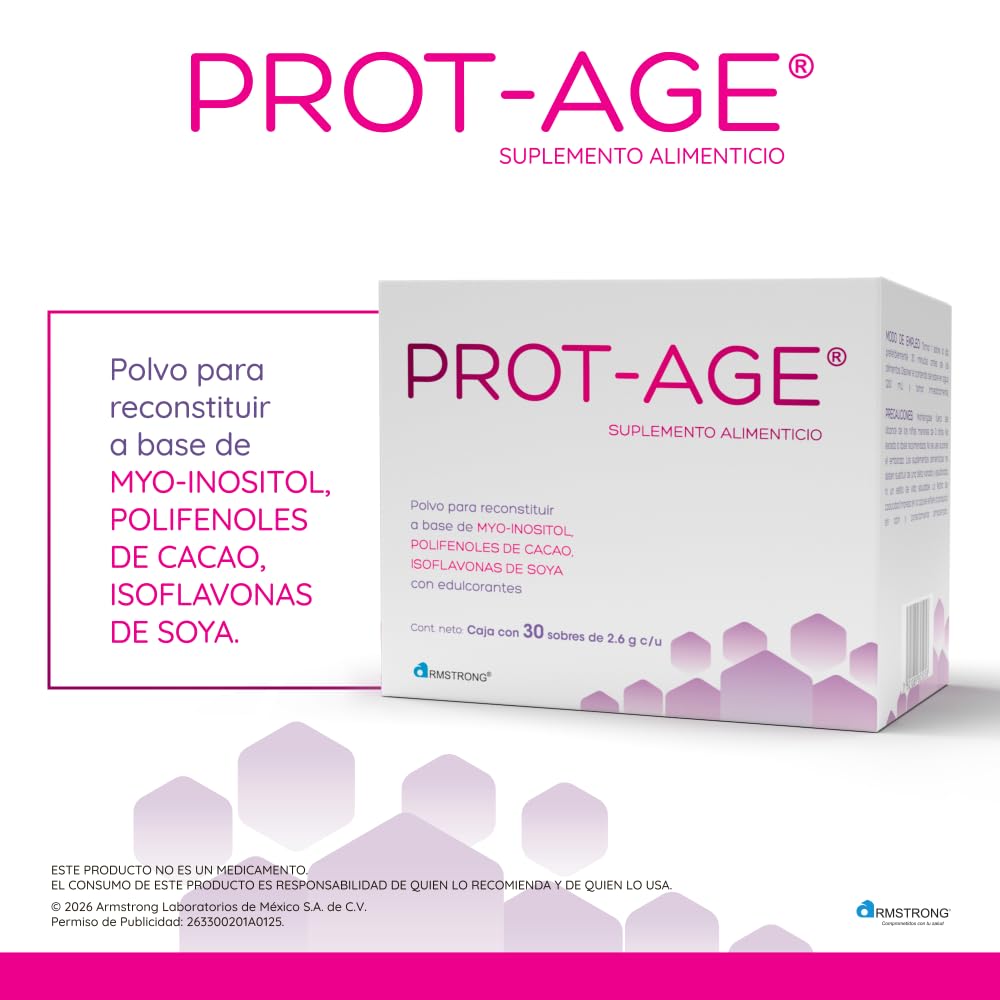 PROT-AGE Suplemento Alimenticio Polvo 2.6 G C/30 Sobres