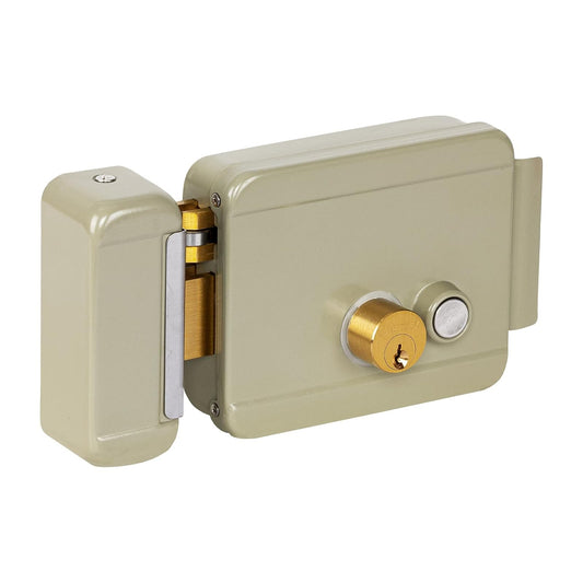 Hermex CEM-32I Cerradura electromecánica con botón