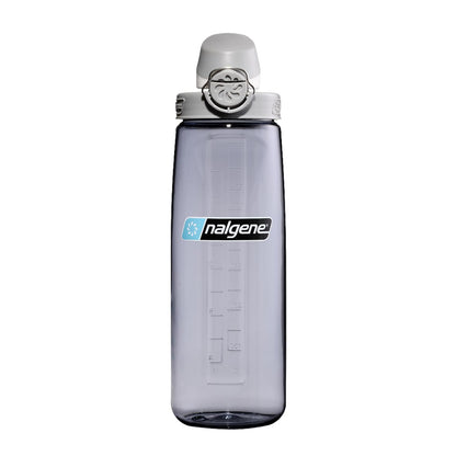 Nalgene Sustain Tritan Botella de Agua sin BPA de 24 oz - Gris ahumado con gris
