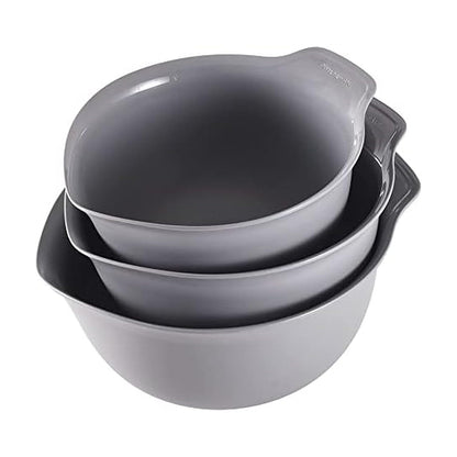 KitchenAid Cuencos Universales para Mezclar, Juego de 3 Piezas - Gris - Juego de 3 - Cuencos