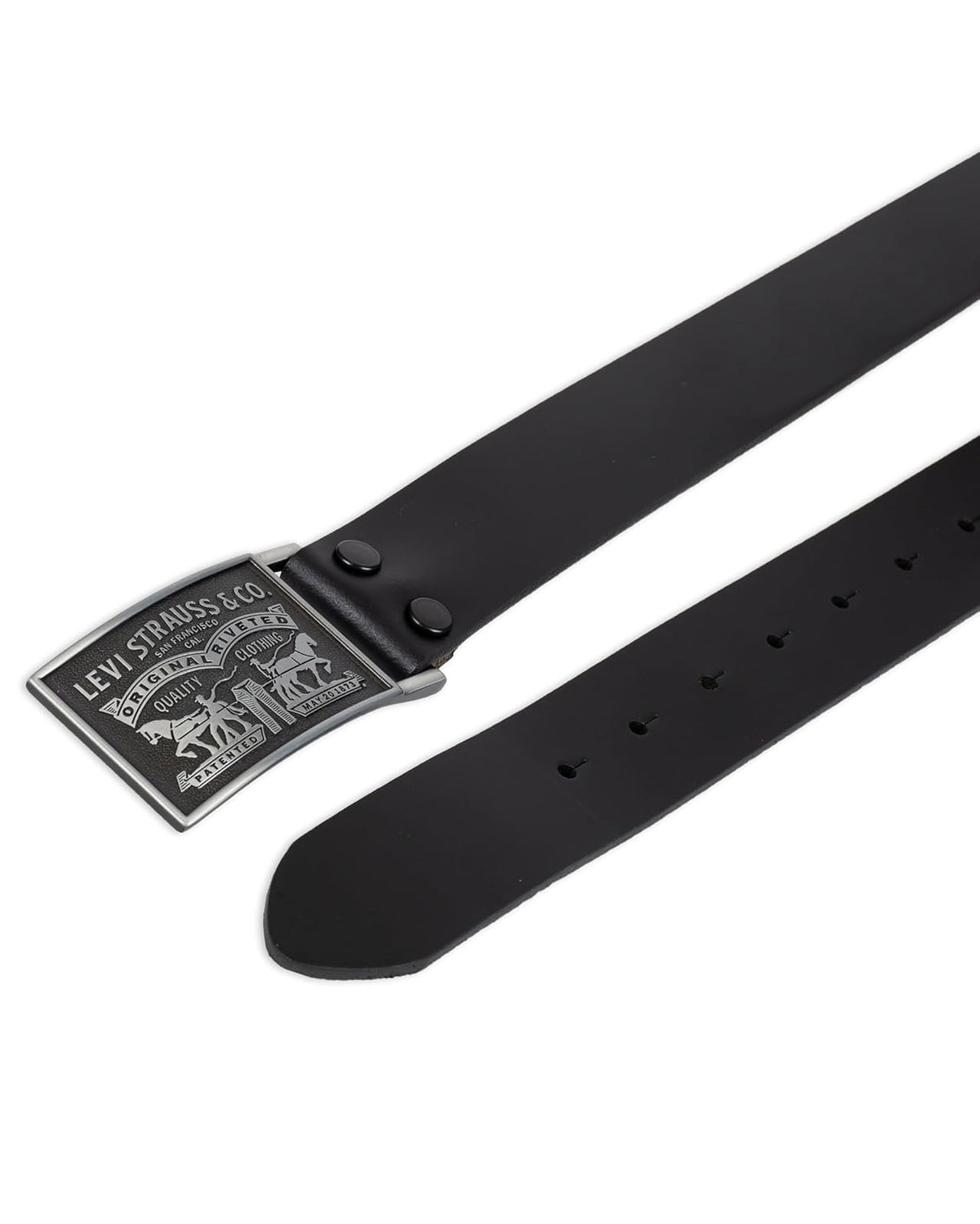 Levi's Everyday Jean Belt With Removable Plaque Buckle Cinturón Hombre