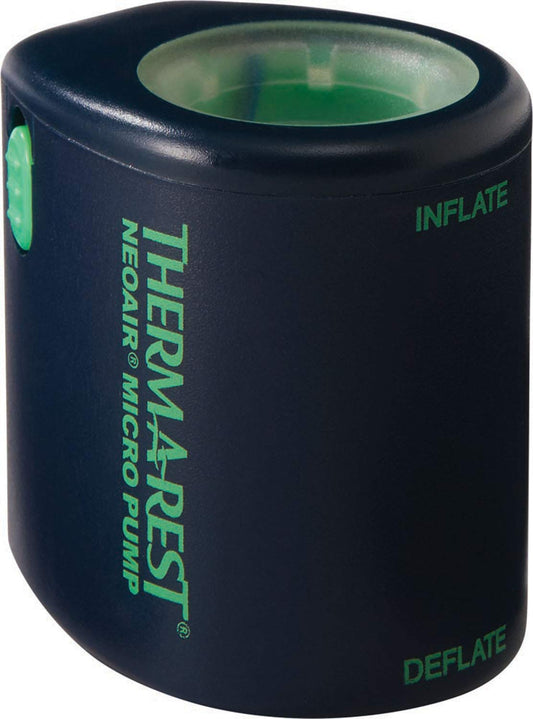 Therm-a-Rest NeoAir - Bomba de Aire Micro eléctrica para Almohadillas para Orejas de Dormir, Color Negro