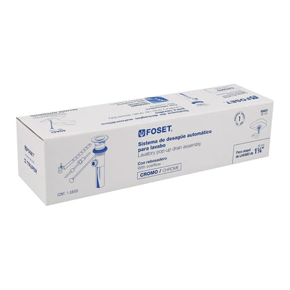 Foset DE-151, Sistema de desagüe automático para lavabo