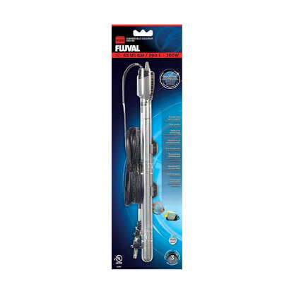 Fluval M200 Calentador Sumergible, Calentador de 200 W para acuarios de hasta 65 GAL., A784
