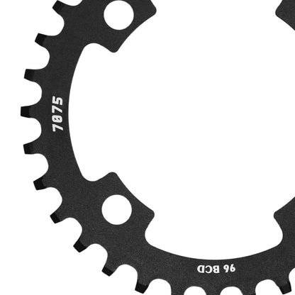 SUNRACE Disco para Multiplicacion Montaña 32D Narrow-Wide BCD96 Acero Negro Bolsita CRMS00.3201.ES0.HPB