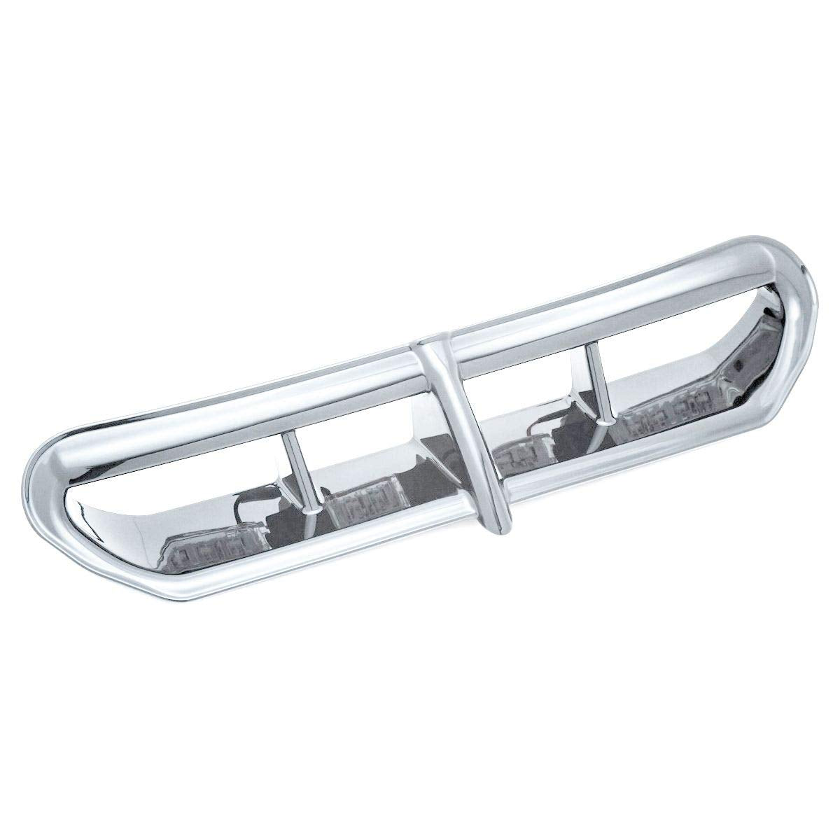 Kuryakyn 5053 L.E.D. Fairing Vent Accent (2014 Touring and Trike, Chrome)