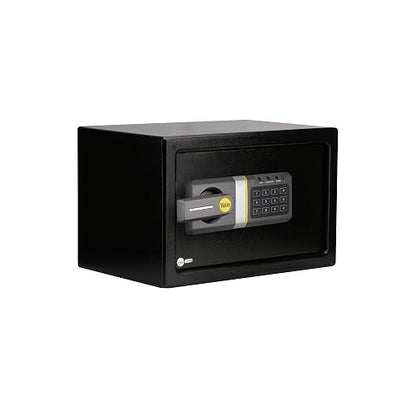 Yale Caja Fuerte Digital Mediana | Acero reforzado, color negro, protecci?n digital, almacenamiento seguro para hogar u oficina