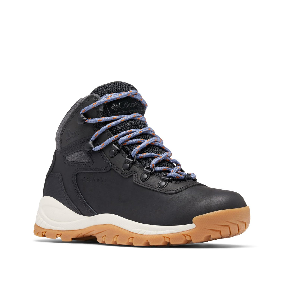 Columbia Newton Ridge Plus Bota de Senderismo Impermeable para Mujer - 24.5 cm - Negro - Luna Nueva