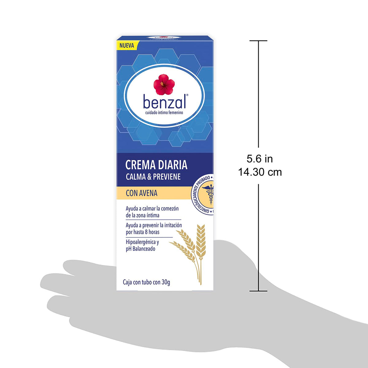 Benzal Kit Protección Íntima, Shampoo íntimo Prohydrate + Gel Hidratante uso externo + Crema íntima diara con Avena, Para Hidratar la Piel Reseca y Sensible, Efecto Refresacent Inmediato