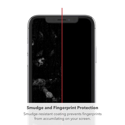 ZAGG InvisibleShield Glass+ Protector de Pantalla - Vidrio Templado de Alta Definición para iPhone 12 Pro/iPhone 12 / iPhone 11 / iPhone XR - Protección contra Impactos y Rayaduras