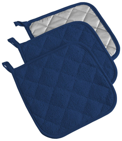 Guantes de Cocina DII de Algodón Terry Set de 2 - Agarraollas - Nautical Blue