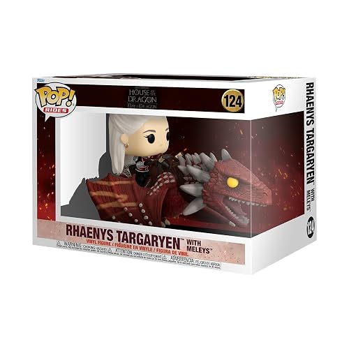 Funko Pop! Rides Deluxe: HOTD - House of The Dragon- Figura de Vinilo Coleccionable - Idea de Regalo - Mercancia Oficial - Juguetes para Niños y Adultos - TV Fans - Muñeco para Coleccionistas