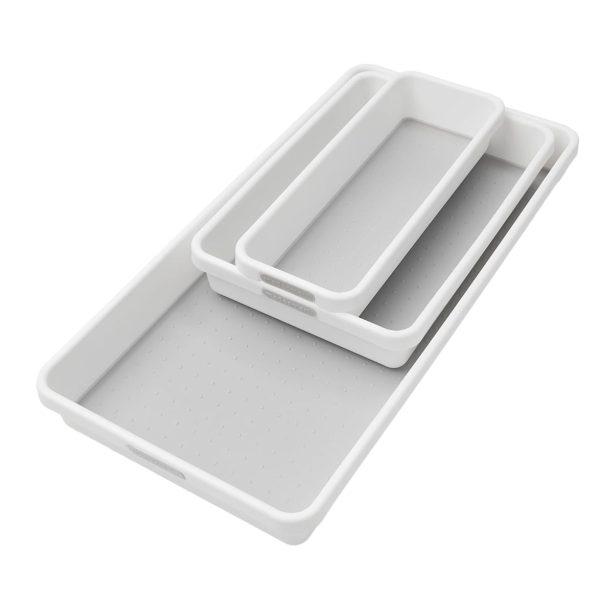 Madesmart 3 Tray Pack, white