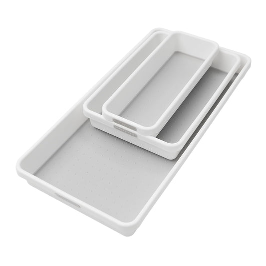 Madesmart 3 Tray Pack, white