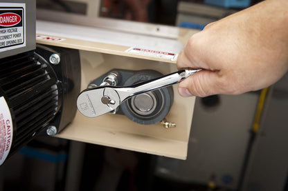 GEARWRENCH GEARWRENCH - Juego de herramientas para mecánica (54 piezas, 1/4", 6 puntos, métrico estándar y profundo)