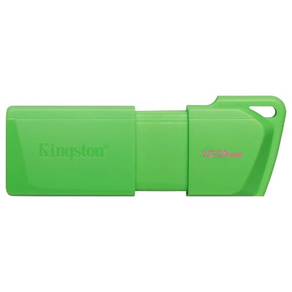 Kingston USB DataTraveler Exodia M, Capacidad: 128GB, USB-A 3.2 Gen 1, Color: Verde Neon, SKU: KC-U2L128-7LG