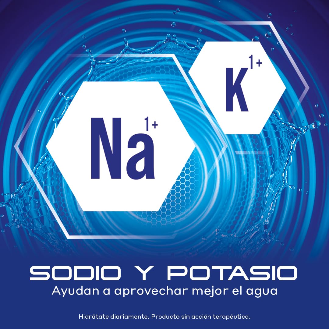 Suerox Fresa-Kiwi Bebida Hidratante con 8 Iones Esenciales y Electrolitos Sin Azúcar, Suero Oral Funcional con Magnesio y Potasio para Hidratación Diaria | 630 ml | 12-Pack