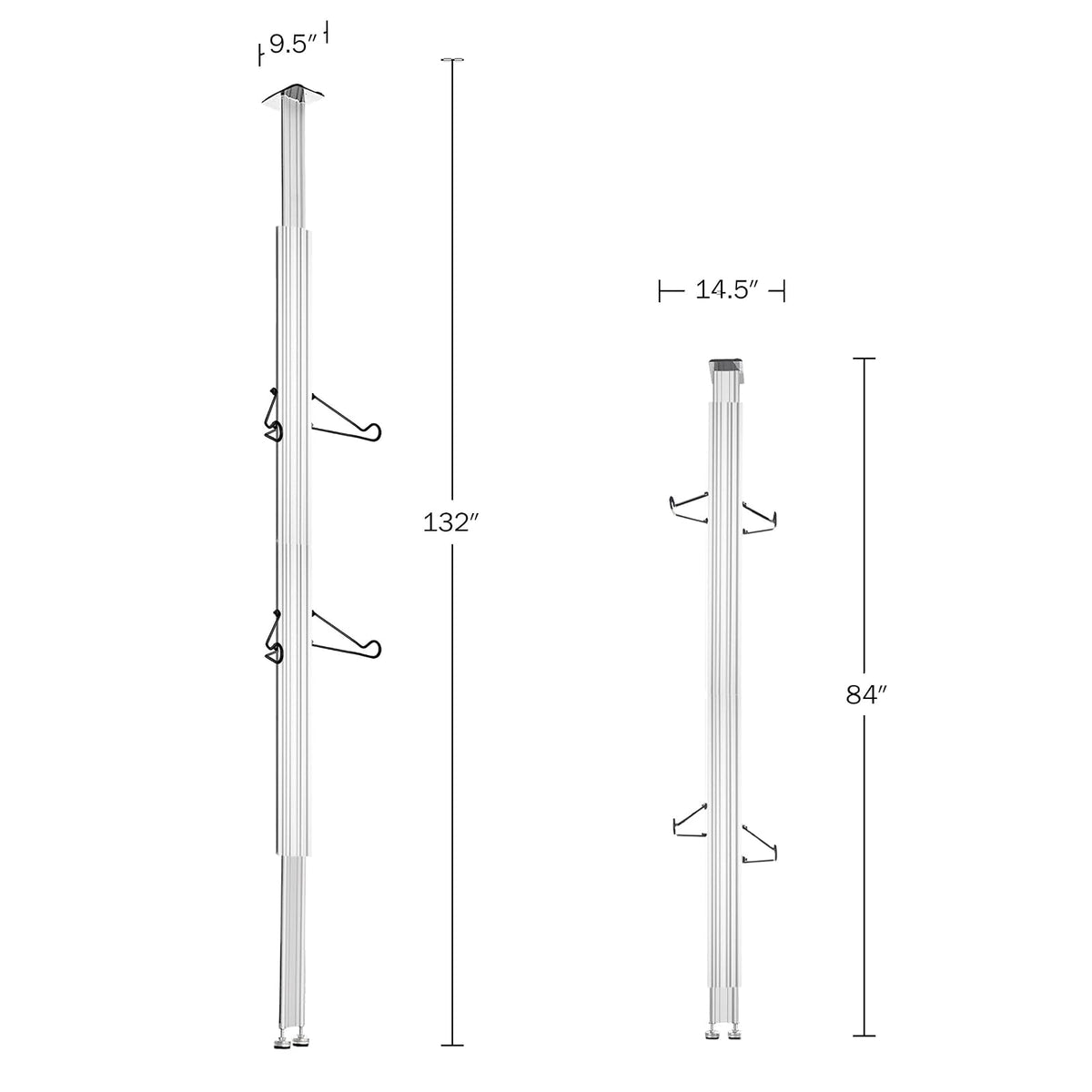RAD Cycle Products Soporte para Bicicleta, de Aluminio, para almacenar o exhibir