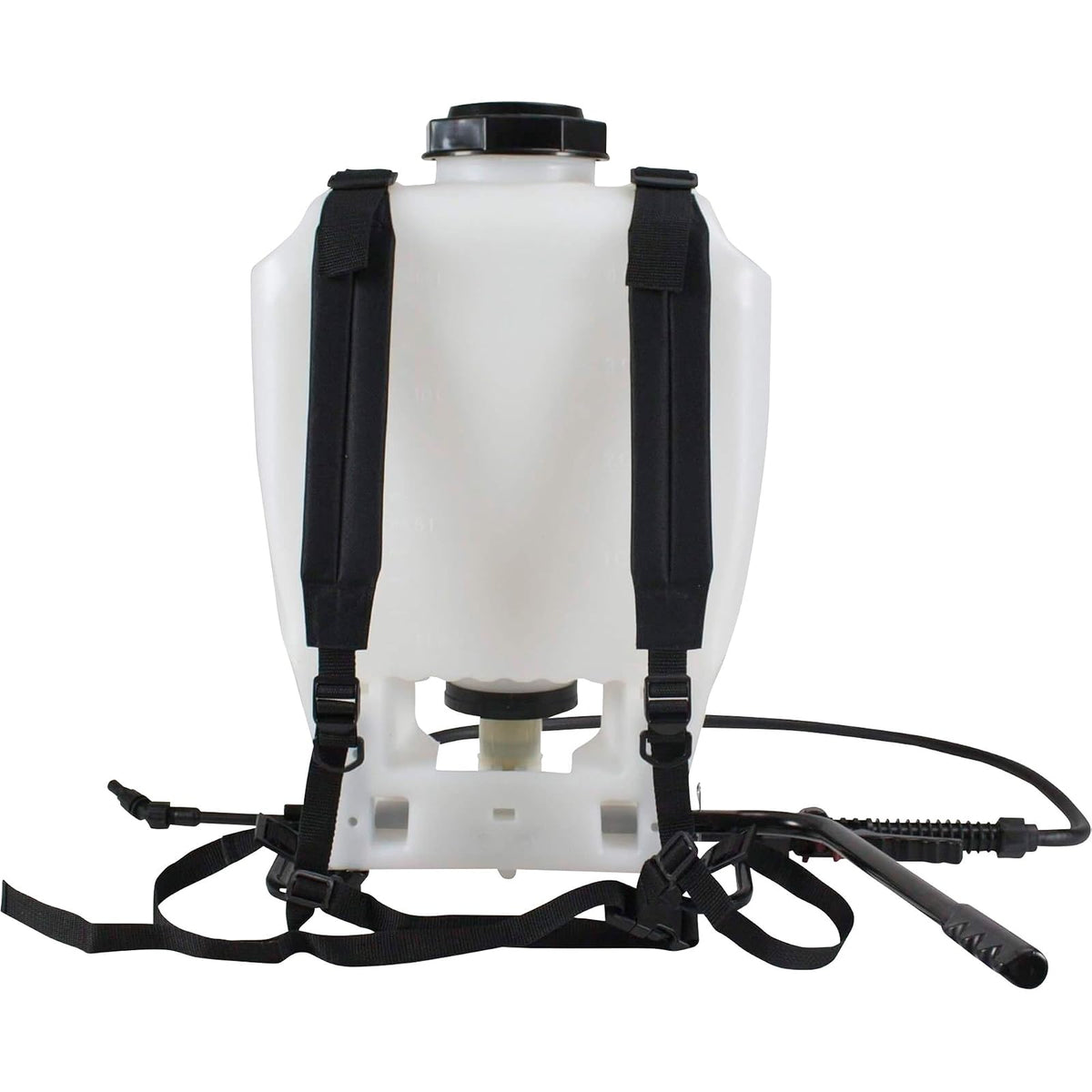 Chapin 60100 - Mochila pulverizadora de 4 galones para césped y jardín, color blanco translúcido