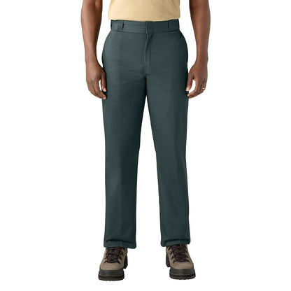 Dickies Original 874 Pantalón de Trabajo para Hombre - 44W x 32L - Verde cazador