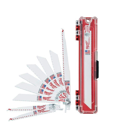 MILWAUKEE 'S Recip Juego de hojas de sierra, TPI 14, 24, 5, 18, 5, color blanco