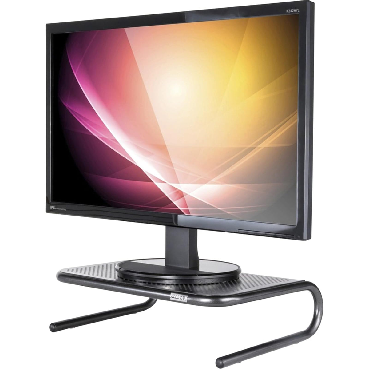 ALLSOP 30165 METAL ART JR.(TM) MONITOR STAND (BLACK)