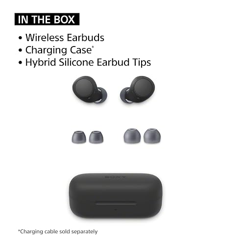 Sony WF-C510 Auriculares Bluetooth intrauditivos, hasta 22 Horas de batería, conexión multipunto, micrófono y Resistencia al Agua, Color Blanco