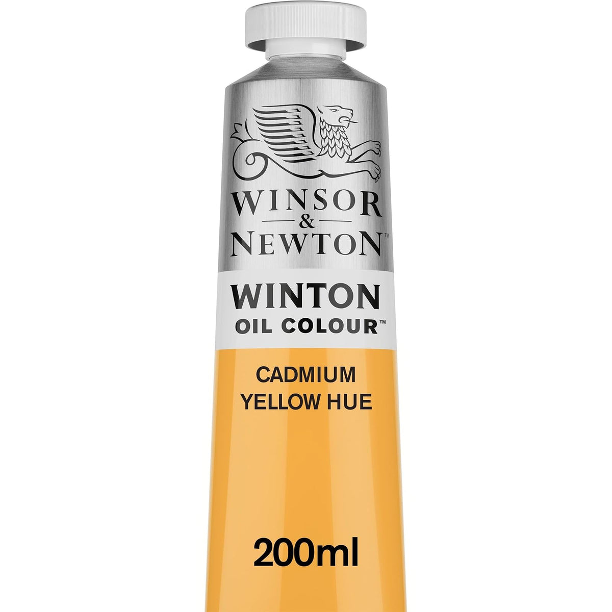 Winsor & Newton Winton Pintura de Óleo 200 ml - Amarillo (Cadmium Yellow Hue 109)