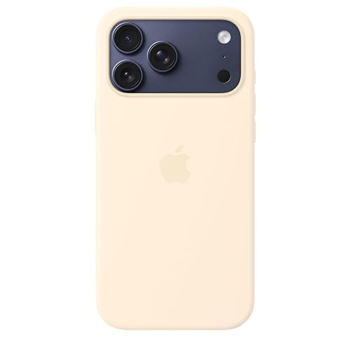 Apple Funda de silicón con MagSafe para el iPhone 17 Pro MAX – Color Vainilla ​​​​​​​